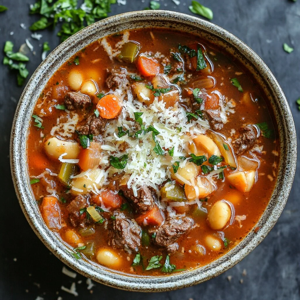 What is the best cut of meat for beef soup?