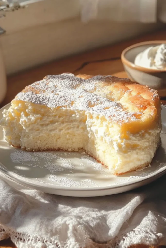 Light & Fluffy Yogurt Cloud Cake