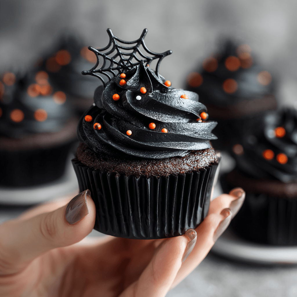 Black Velvet Cupcakes easy