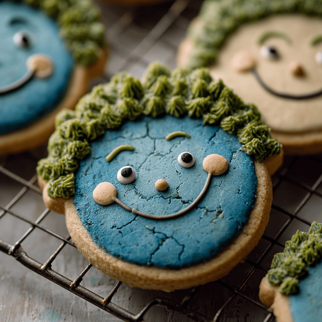 Blueberry Brown Butter Cookies